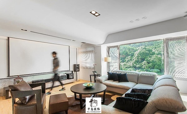 造型妝點，化解梁柱壓迫